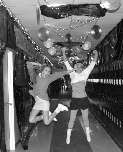 “I had a lot of fun decorating our Rock Of Ages hallway and I realized I should have been born in the 80’s,” senior Sadie Summerlin said.