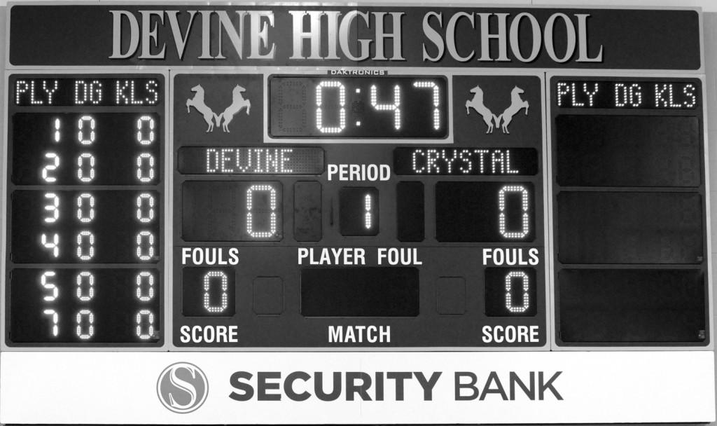 New scoreboards for Devine Athletics