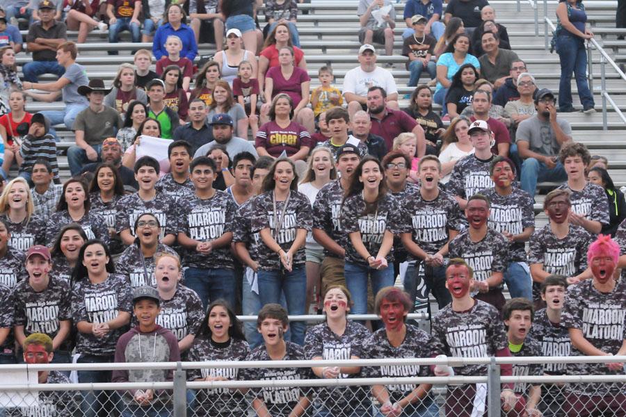 Maroon Platoon fires up game days