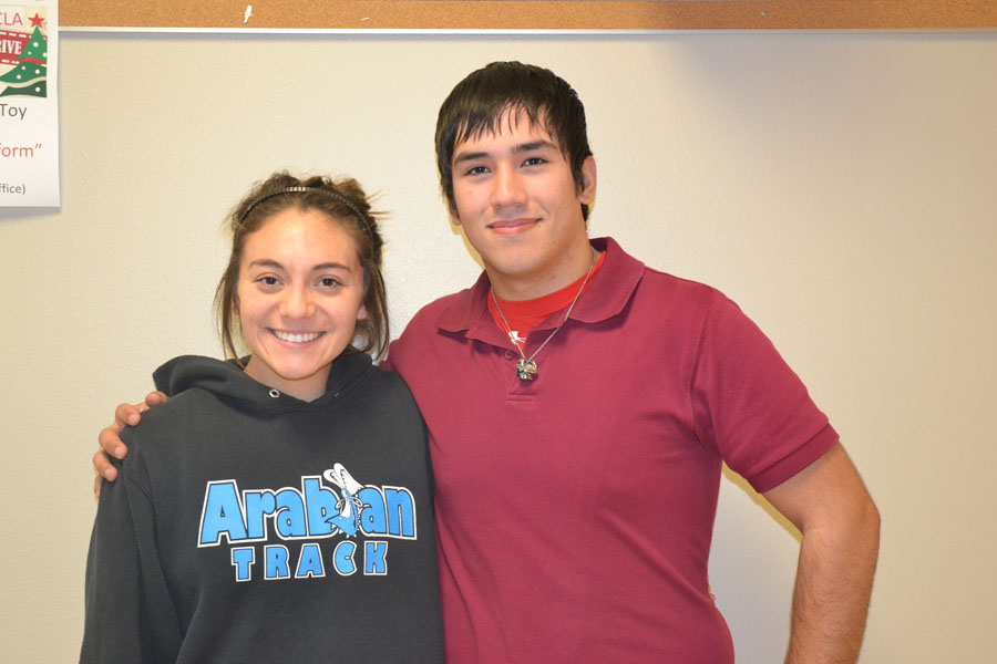 November Students of the Month: James Pompa and Josephine Guzman