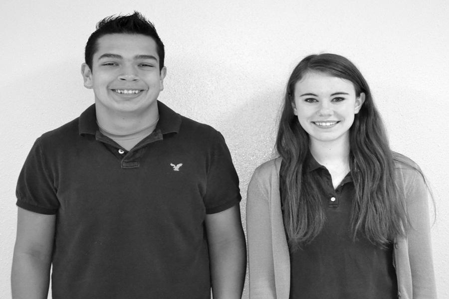 December Students of the Month: Roman Gracia and Catherine Duncan