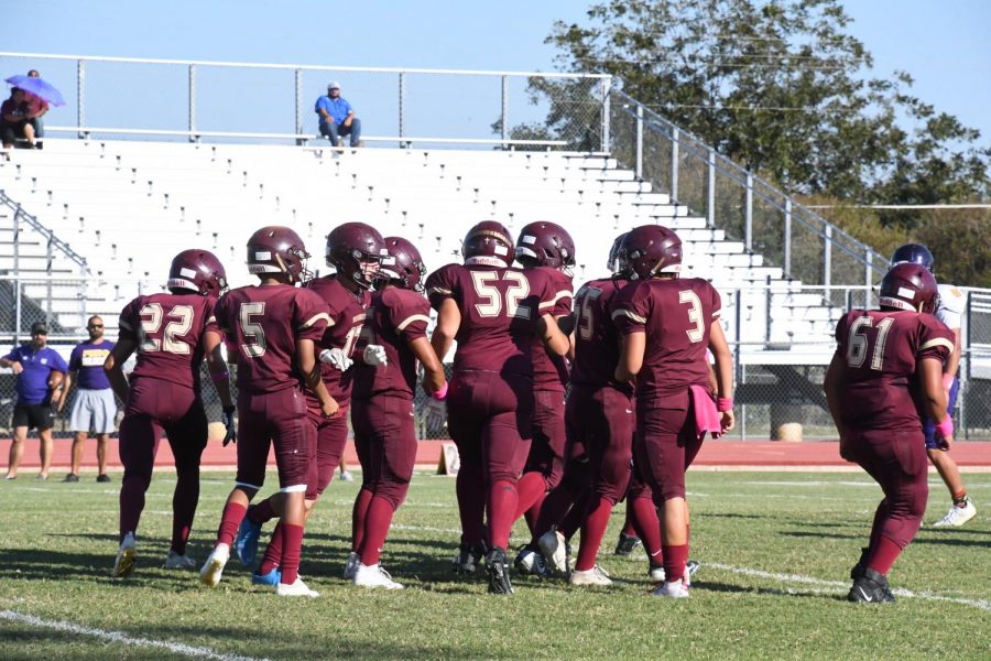 The Devine JV and Freshman football teams joined forces this week after the freshman schedule dwindled due to shortage of opposing teams. The freshman players will continue to see action thanks to the Devine coaches quick move to absorb them into the JV team.