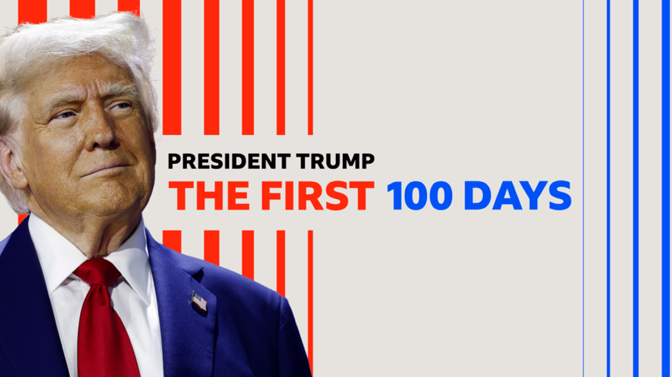 US President Donald Trump completed his first 100 days in office this week. 