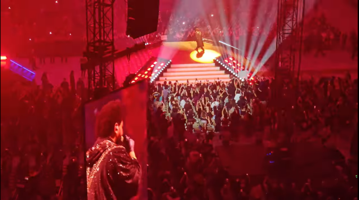 The Weeknd performed in San Antonio on Sept 3