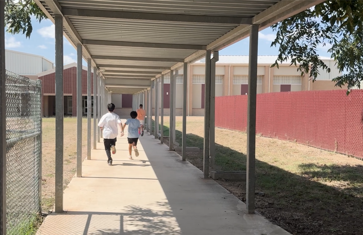 Broadcast Crew members run through Jurassic Park in attempts to escape the unknown dinosaur chasing them.